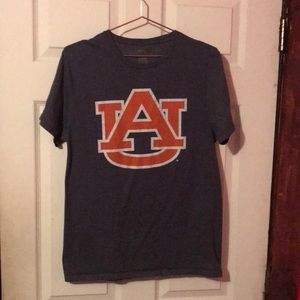 Auburn Tigers “AU” Logo Blue T-Shirt Men’s Medium M